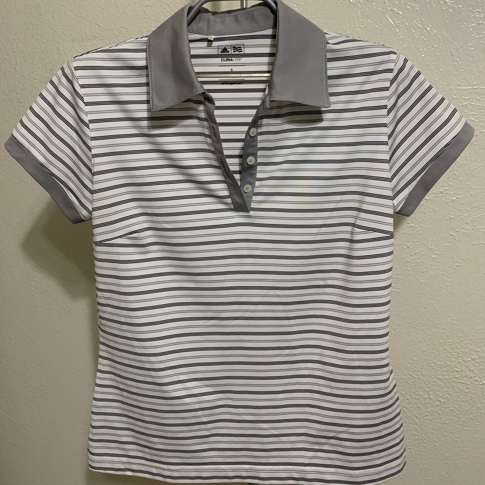 Adidas ClimaLite Golf Shirt Sz S